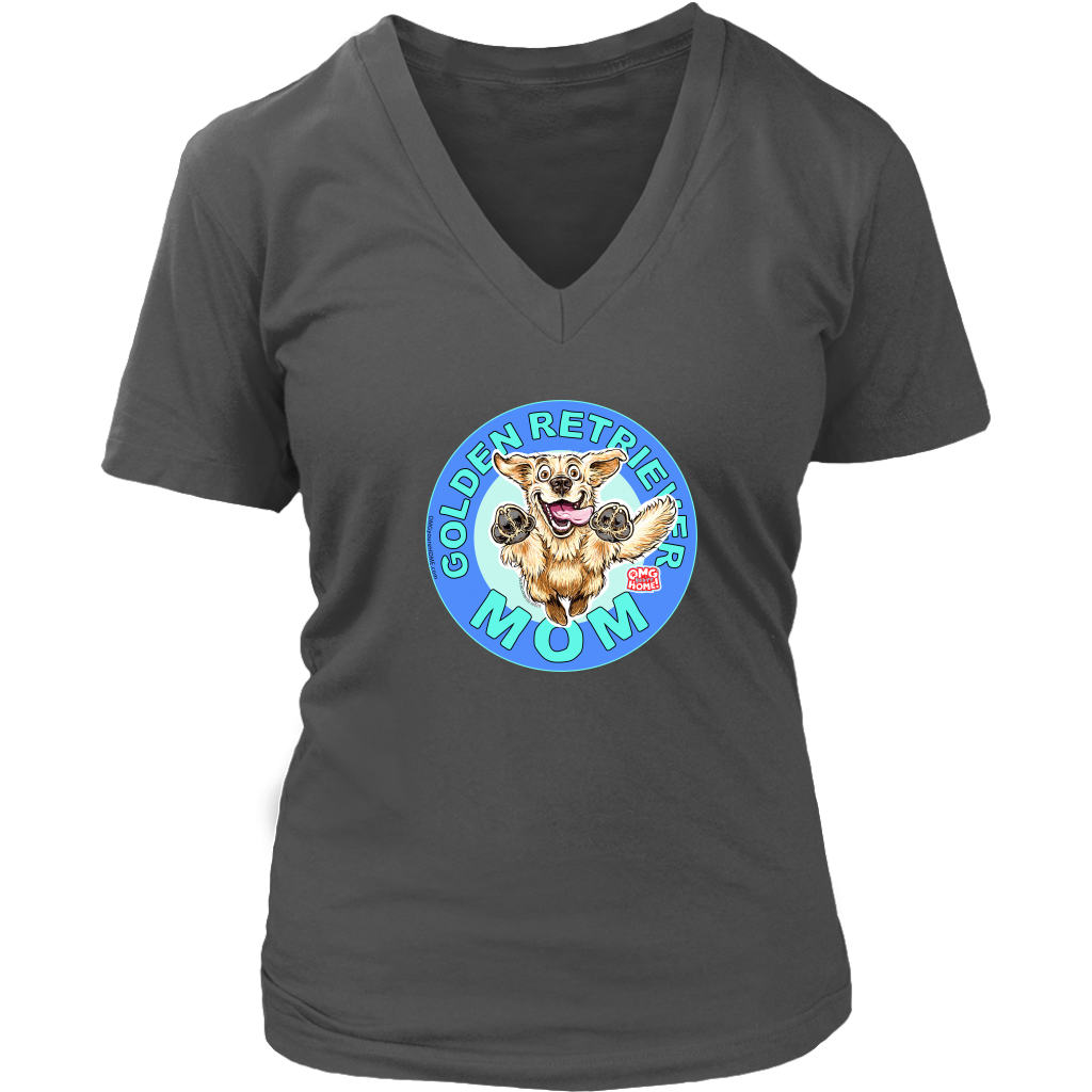 Golden Retriever - District Womens V-Neck
