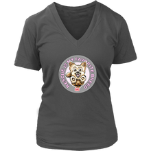 Load image into Gallery viewer, Rescue is My Favorite Breed - Yorkie - Womens V-Neck for the Yorkshire Terrier Dog Lover