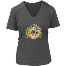 Load image into Gallery viewer, German Shepherd - District Womens V-Neck for Dog Lovers