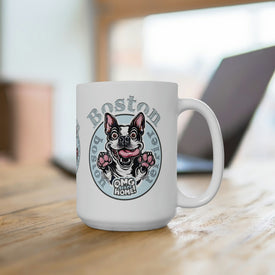 Boston Terrier Lover Ceramic Mug 15oz