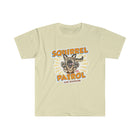 German Shepherd Puppy Dog Squirrel Patrol Unisex Softstyle T-Shirt