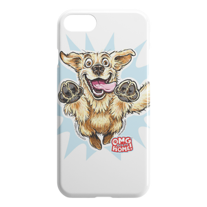 OMG Golden Retriever iPhone Case