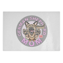 Load image into Gallery viewer, German Shepherd Dog Mom Cutting Board for GSD Lovers