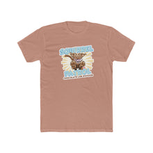 Load image into Gallery viewer, Chocolate Labrador Dog Squirrel Patrol - Men&#39;s Cotton Crew Tee