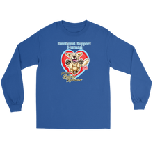 Load image into Gallery viewer, Emotional Support Human - Golden Retriever - Gildan Long Sleeve Tee