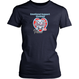 Emotional Support Human - Blue Nose Pitbull - District Womens Shirt