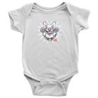 White French Bulldog - Frenchie - Baby Bodysuit