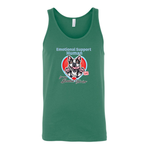 Emotional Support Human - Boston Terrier Tank for Bostie Lovers