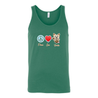 Peace Love Yorkie - Canvas brand Unisex Tank