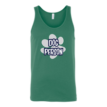 Load image into Gallery viewer, Dog Person - Canvas Unisex Tank for Dog Lovers