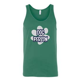 Dog Person - Canvas Unisex Tank for Dog Lovers