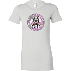 Boston Terrier Mom - Bella Womens Shirt