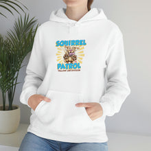 Load image into Gallery viewer, Cute Yellow Labrador Retriever Dog - Squirrel Patrol Puppy - Unisex Heavy Blend™ Hooded Sweatshirt