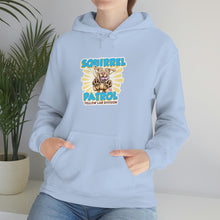 Load image into Gallery viewer, Cute Yellow Labrador Retriever Dog - Squirrel Patrol Puppy - Unisex Heavy Blend™ Hooded Sweatshirt