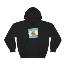 Load image into Gallery viewer, Cute Yellow Labrador Retriever Dog - Squirrel Patrol Puppy - Unisex Heavy Blend™ Hooded Sweatshirt