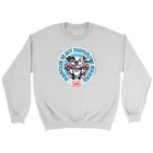 Rescue is my favorite breed - White Pitbull - Crewneck Sweatshirt