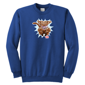 OMG Chocolate Labrador Retriever - Youth Crewneck Sweatshirt