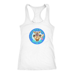 Golden Retriever Mom - Next Level Racerback Tank for Dog Lovers