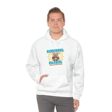 Load image into Gallery viewer, Cute Yellow Labrador Retriever Dog - Squirrel Patrol Puppy - Unisex Heavy Blend™ Hooded Sweatshirt