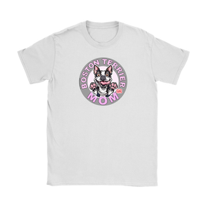 Boston Terrier Mom - Gildan T-Shirt