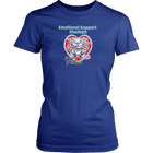 Emotional Support Human - Blue Nose Pitbull - District Womens Shirt