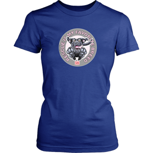 Rescue is My Favorite Breed - Black Labrador Womens Shirt