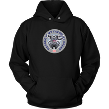 Load image into Gallery viewer, Rescue is My Favorite Breed - Black Labrador Unisex Hoodie