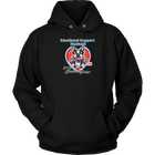 Emotional Support Human - Boston Terrier - Unisex Hoodie for Bostie Dog Lovers