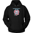 Emotional Support Human - Blue Nose Pitbull - Unisex Hoodie
