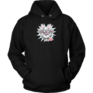 White French Bulldog - Frenchie - Unisex Hoodie