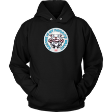 Load image into Gallery viewer, Rescue is my favorite breed - White Staffy Unisex Hoodie