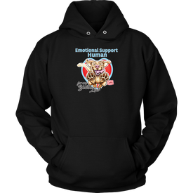 Emotional Support Human - Yellow Labrador Retriever - Unisex Hoodie