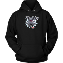 Load image into Gallery viewer, Happy Excited Jumping Black Labrador Retriever Dog - Unisex Hoodie for Dog Lovers