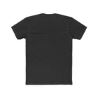 Excited Yellow Labrador Retriever Puppy Dog on a Men's Cotton Crew Tee