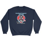 Emotional Support Human - Boston Terrier - Crewneck Sweatshirt