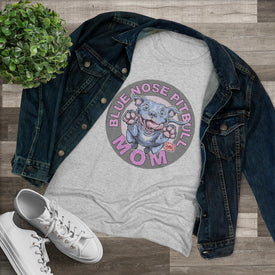 Blue Nose PitBull Mom - Womens Shirt for the Pit Bull Lover