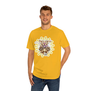 Happy Yellow Labrador Retriever Puppy Dog Unisex Classic Tee