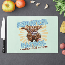 Chocolate Labrador Retriever Puppy Dog Cutting Board