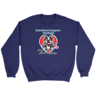 Emotional Support Human - Boston Terrier - Crewneck Sweatshirt