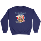 Emotional Support Human - Yellow Labrador Retriever - Crewneck Sweatshirt