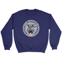 Load image into Gallery viewer, Rescue is My Favorite Breed - Black Labrador Crewneck Sweatshirt