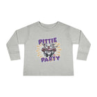 Cute and Happy Pitbull Puppy Dog Toddler Long Sleeve Tee