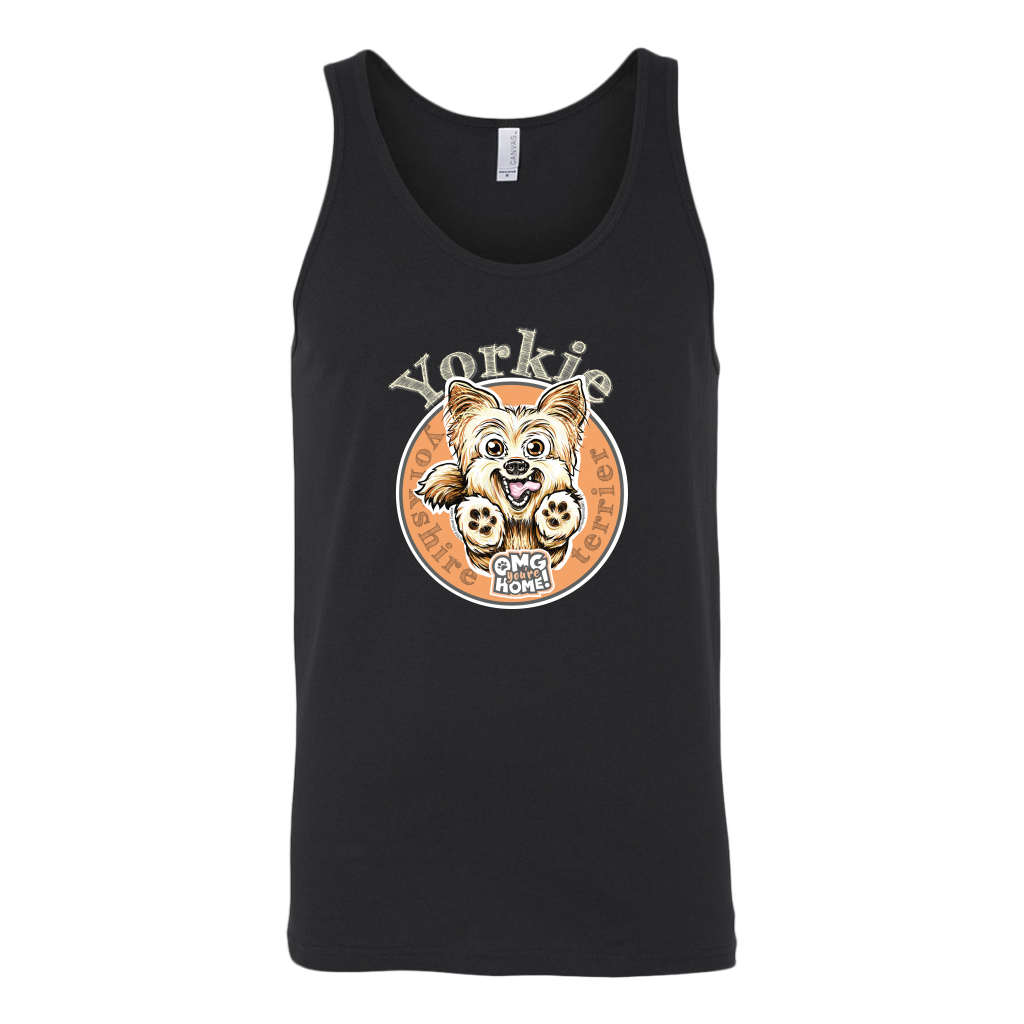 yorkie dog tank top