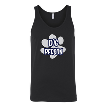 Load image into Gallery viewer, Dog Person - Canvas Unisex Tank for Dog Lovers