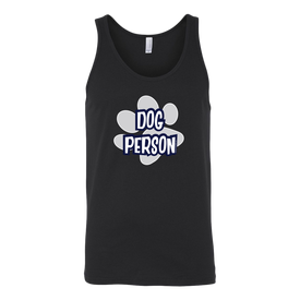Dog Person - Canvas Unisex Tank for Dog Lovers