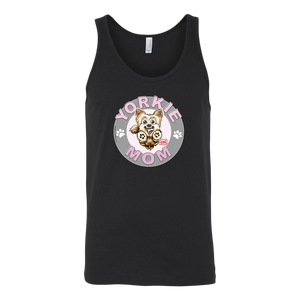 Yorkshire Terrier (Yorkie) Mom - Canvas brand Unisex Tank for the Yorkie Dog Lover