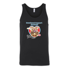 Emotional Support Human - Yellow Labrador Retriever - Canvas brand Unisex Tank