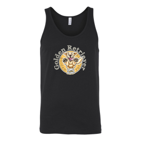 Golden Retriever - Canvas brand Unisex Tank for Dog Lovers