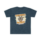 German Shepherd Puppy Dog Squirrel Patrol Unisex Softstyle T-Shirt
