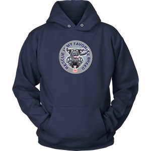 Rescue is My Favorite Breed - Black Labrador Unisex Hoodie